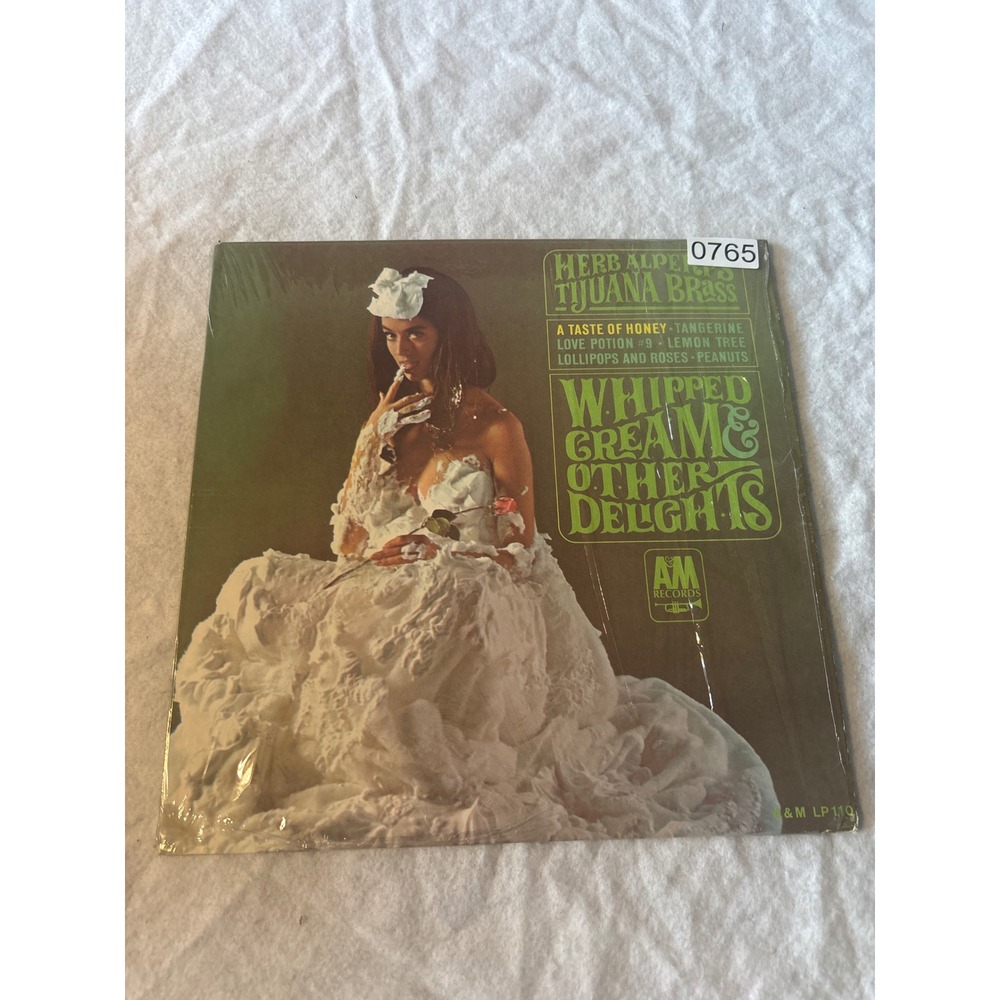 Herb Alpert Tijuana Brass Vinyl LP 12" Black Good Whipped Cream Other Delights
